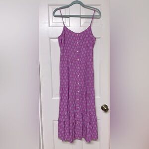 NWT J. Crew Pink Floral Maxi Dress